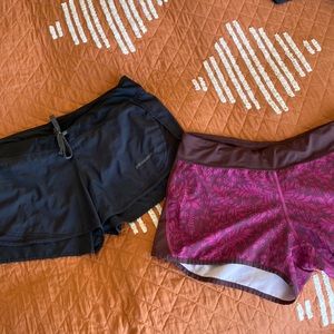 Womens Patagonia running shorts bundle